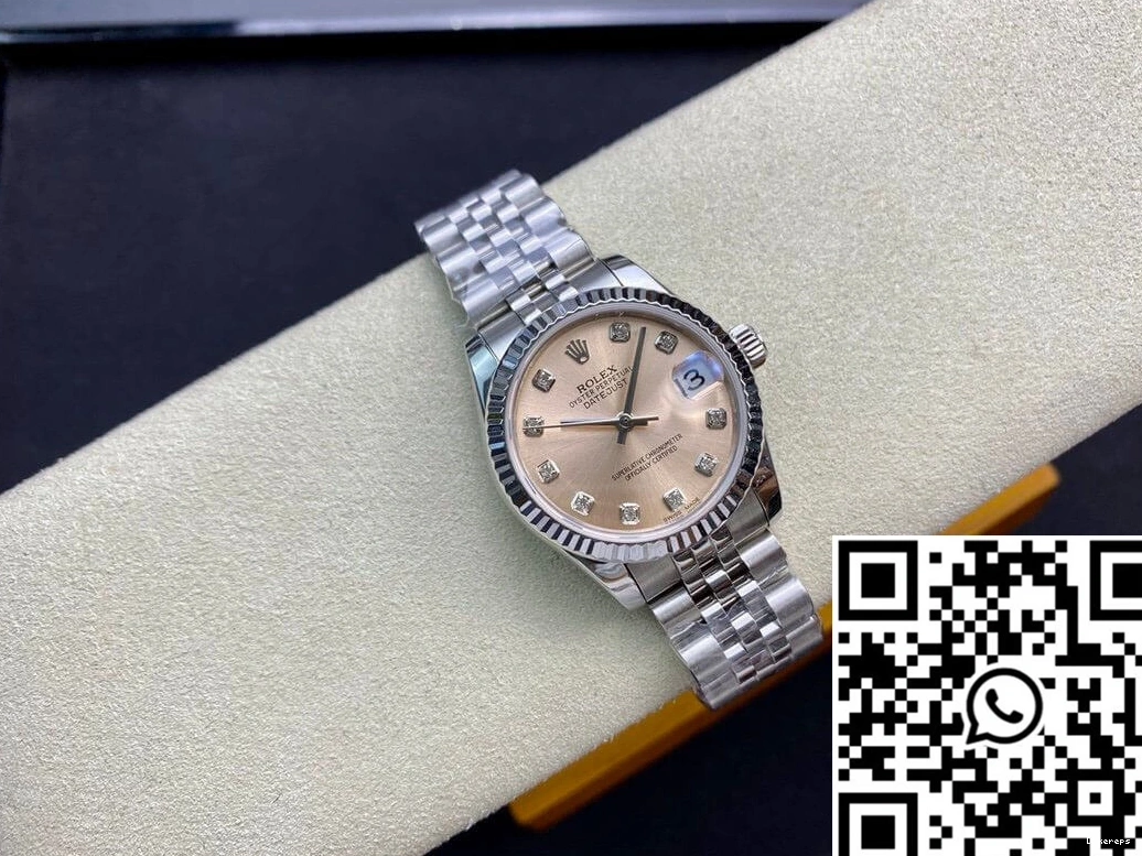Diamond-set Casual 31MM Rolex Factory 682 EW Datejust Dial 0729